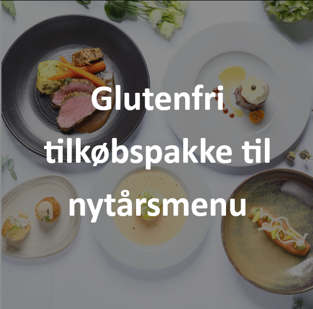 Glutenfri tilkøbspakke til nytårsmenuen 2025