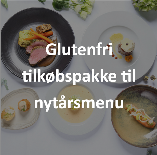 Glutenfri tilkøbspakke til nytårsmenuen 2025