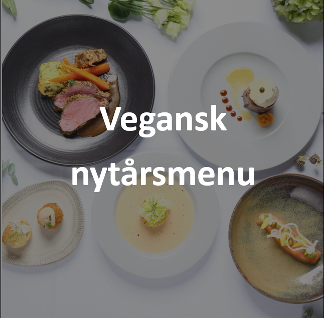 Vegansk nytårsmenu 2025